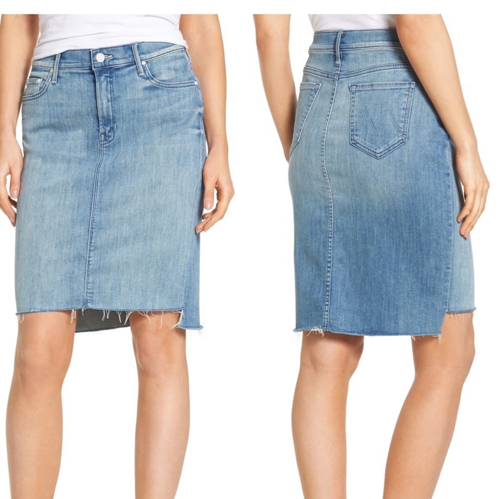 NWT Mother Denim Skirt